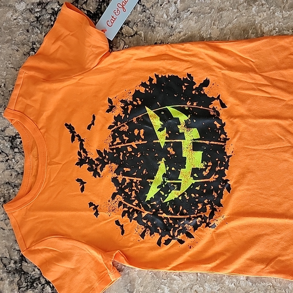 Cat & Jack 🎃  Pumpkin 👻  T shirt sz Small 6-7